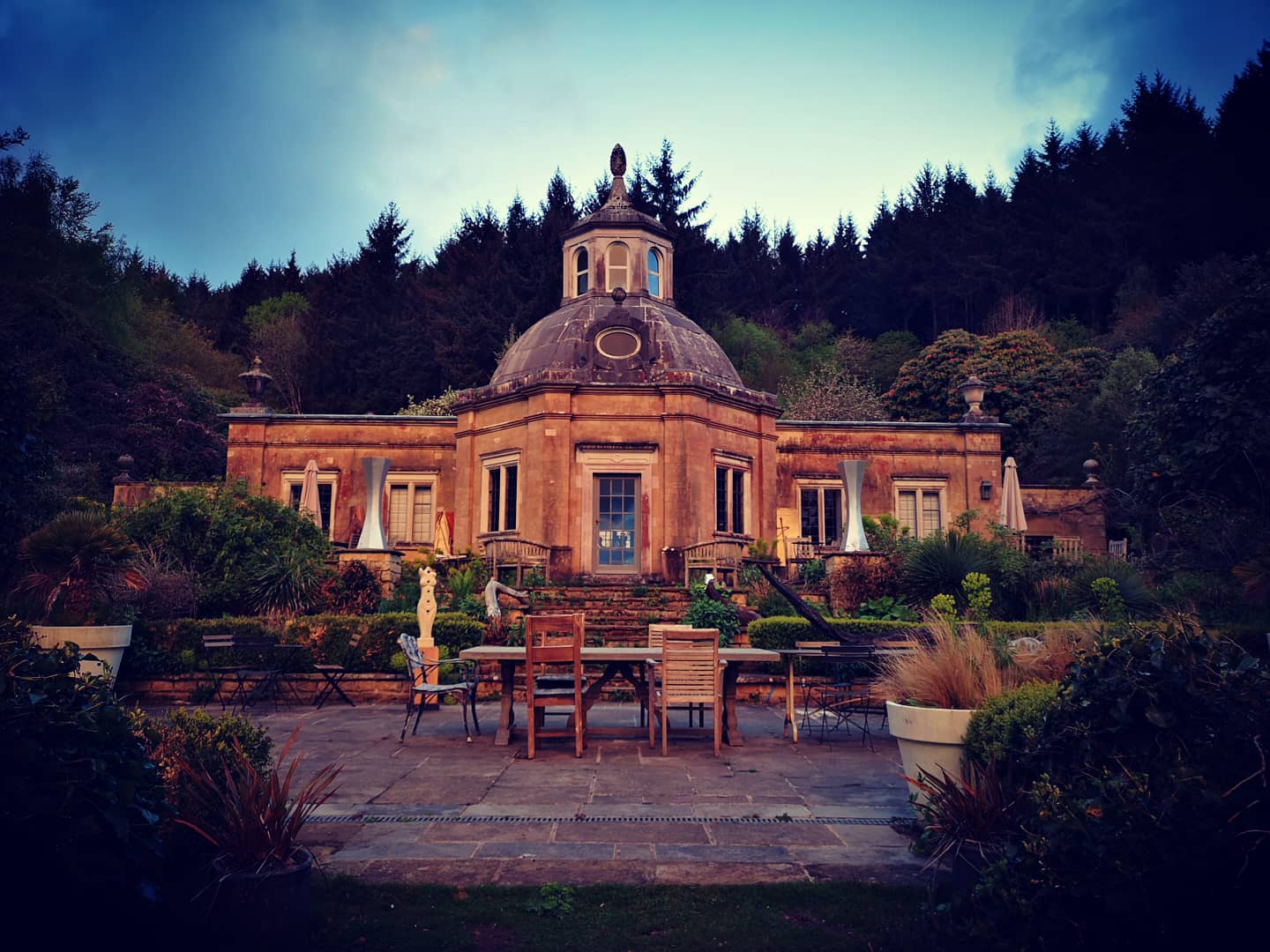 Image of the Orangery at Sunset